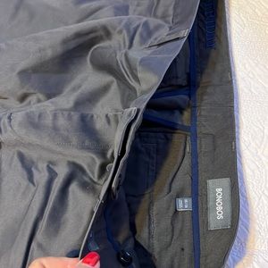 Bonobos dark gray 35 x 36 dress pant